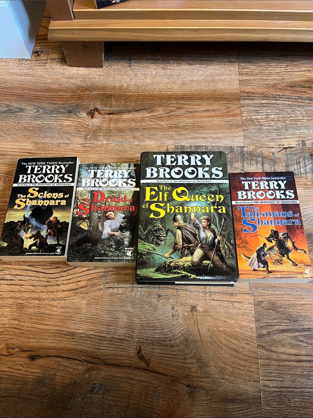 The Heritage of Shannara series by Terry Brooks